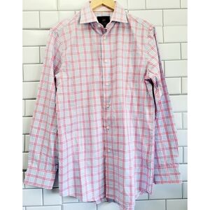 TATTERSALL LONDON Men’s Button Up Dress Shirt  Size 15 32/33